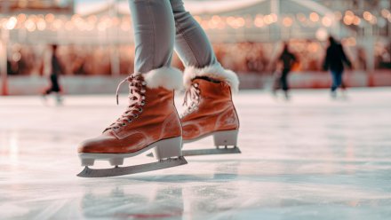 Каток в воронежском парке «Дельфин» готовят к открытию