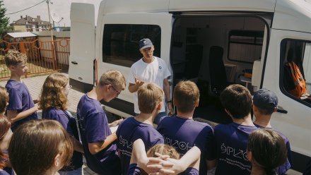 Специалисты Нововоронежской АЭС познакомили с профессией атомщика детей центра «Орион»