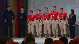 В Воронеже приняли присягу юнармейцы и динамовцы