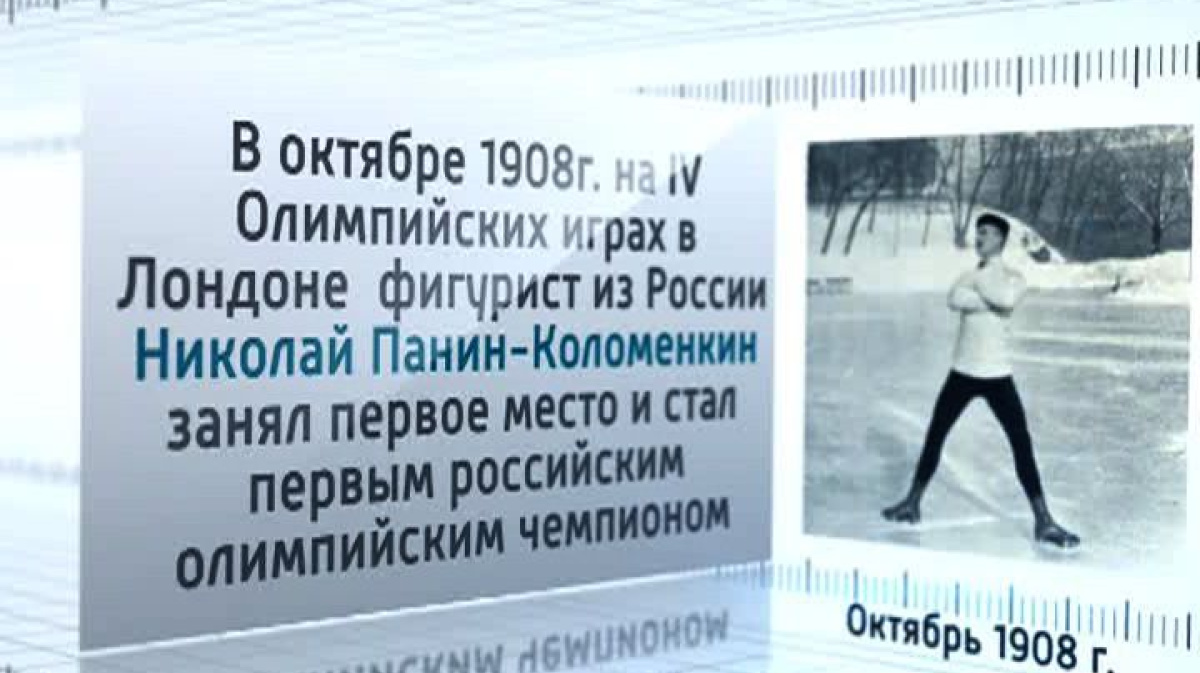 В октябре 1908 года фигурист Николай Панин-Коломенкин стал первым  российским олимпийским чемпионом | События Воронежа