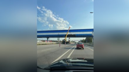 Трассу М-4 «Дон» под Воронежем парализовала огромная пробка