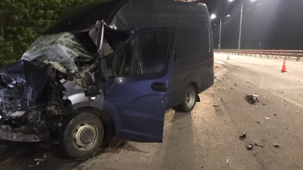 В Воронежской области ГАЗель врезалась в грузовик с цистерной: двое пострадали