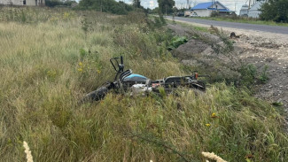 КамАЗ влетел в двоих подростков на мопеде на трассе Воронеж – Луганск