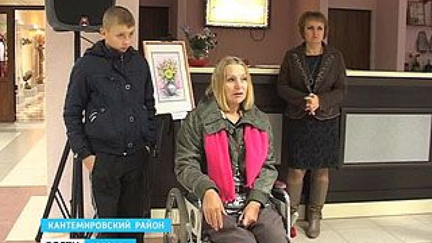 В Кантемировском Дворце культуры открылась экспозиция Татьяны Ктитаревой