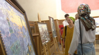 В Благовещенском соборе открылась  выставка  воронежских художников