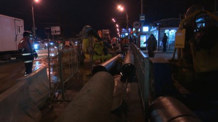 На левом берегу Воронежа вновь обрушился канализационный коллектор