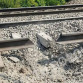 Появились кадры с места подрыва железной дороги в Воронежской области