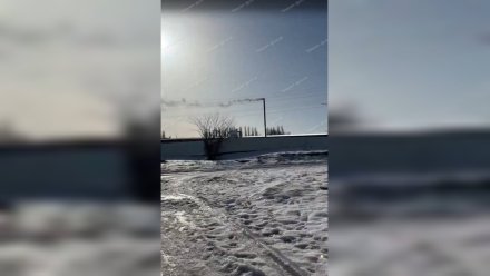 Жители Семилук пожаловались на чёрный дым от завода «Кедр»