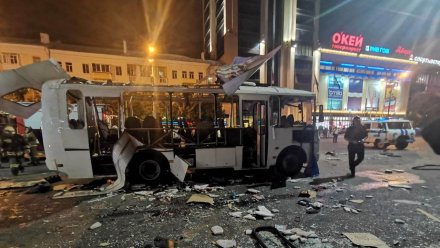 После взрыва автобуса в Воронеже за ночь проверили 800 маршруток