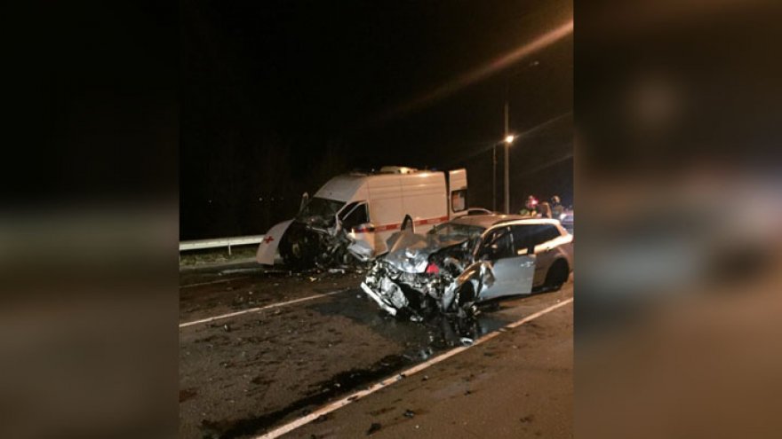 В ДТП со скорой под Воронежем пострадали пять человек