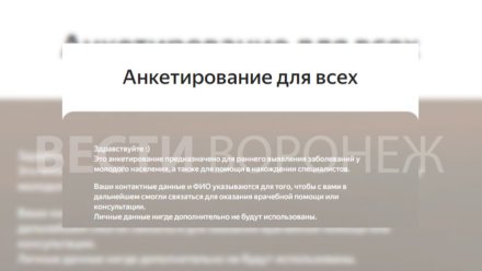 В Воронежском госуниверситете начали искать ответственных за анкетирование 18+