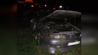 Трое парней пострадали в опрокинувшейся Toyota в Воронежской области
