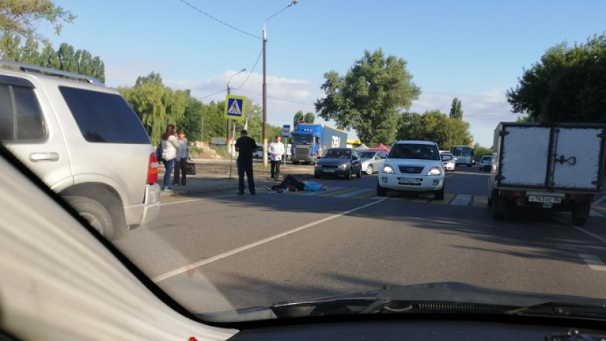 В Воронеже автомобилист сбил женщину на пешеходном переходе