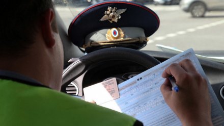 Под Воронежем поймали очередного лихача, задолжавшего по штрафам 42 тысячи