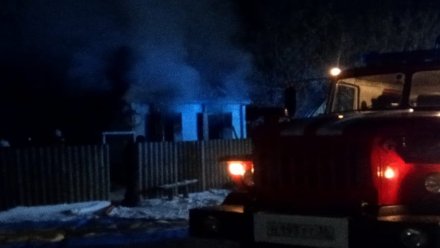 В сгоревшем доме в Воронежской области нашли тело 59-летнего мужчины