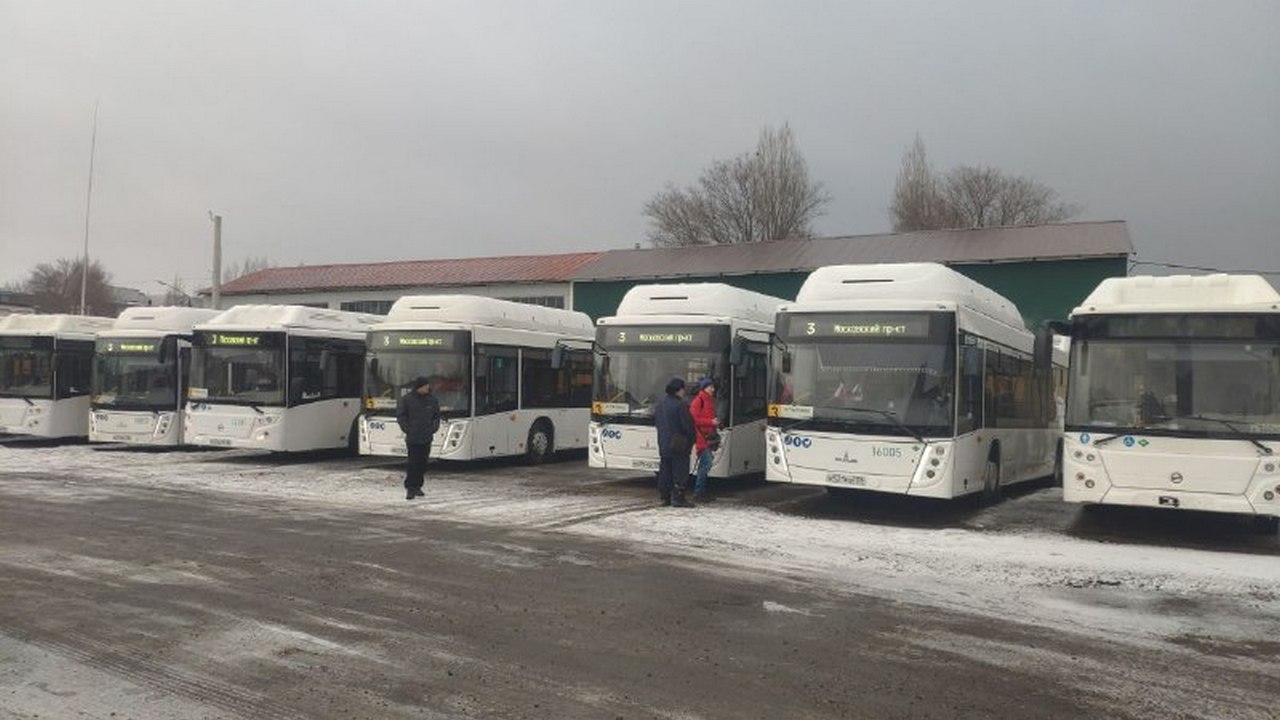 На улицах Воронежа появились новые автобусы большого класса | 01.01.2024 |  Воронеж - БезФормата