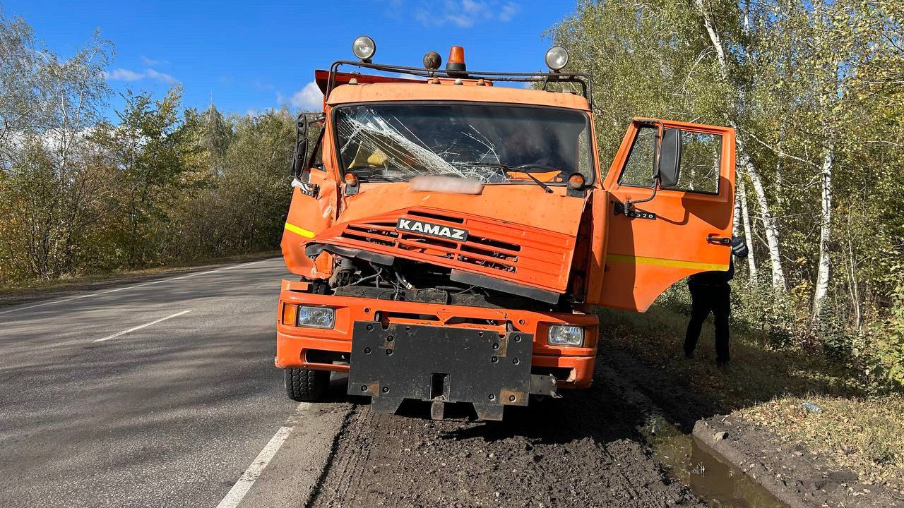 Дорогу завалило тыквами после ДТП с КамАЗом и трактором в Воронежской  области – Новости Воронежа и Воронежской области – Вести Воронеж