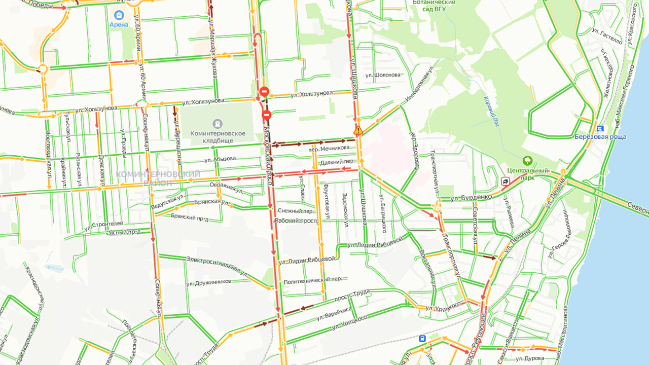 Воронеж карта московский проспект 11