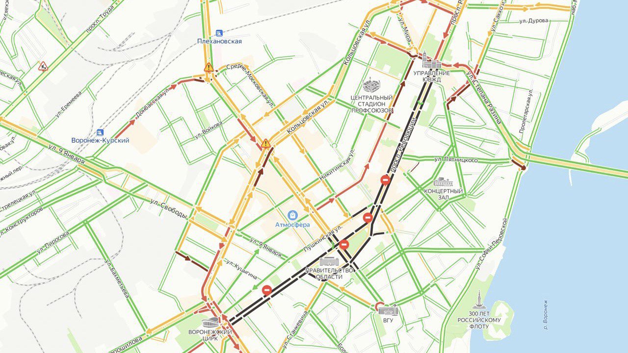 Среднемосковская 3 воронеж карта