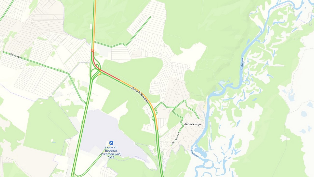 Семикилометровая пробка сковала выезд из Воронежа – Новости Воронежа и  Воронежской области – Вести Воронеж