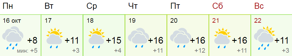 Погода в воронеже на неделю самый точный