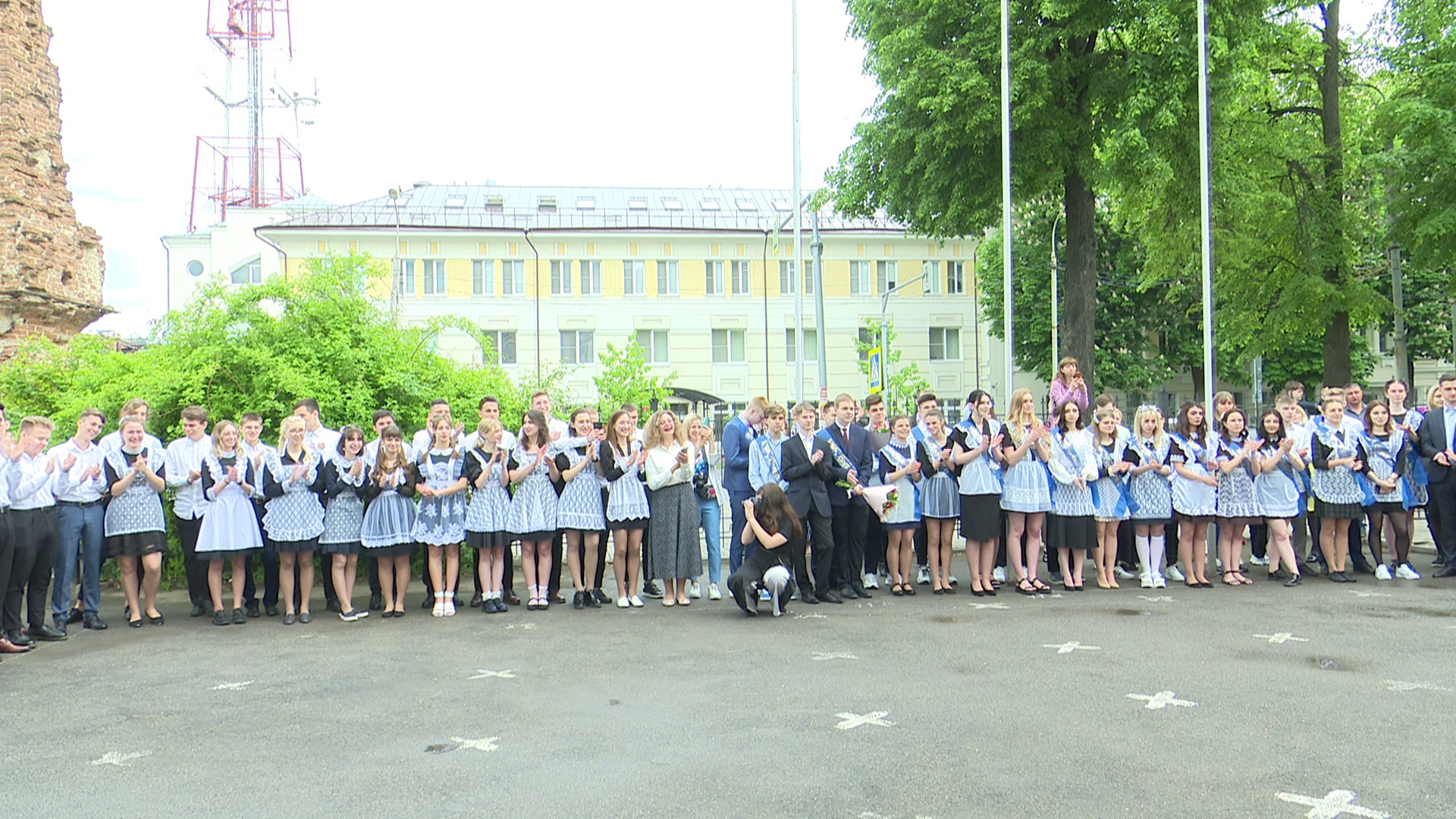 Выпускной школа 104 Воронеж