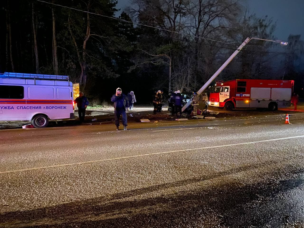 На Левом берегу Воронежа в жуткой аварии пострадали 2 человека – Новости  Воронежа и Воронежской области – Вести Воронеж