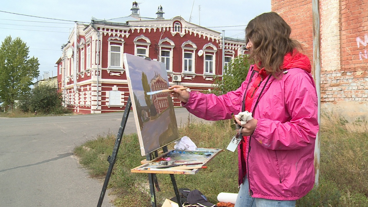 Маленький Санкт-Петербург. В Павловске прошёл посвященный Петру I пленэр –  Новости Воронежа и Воронежской области – Вести Воронеж