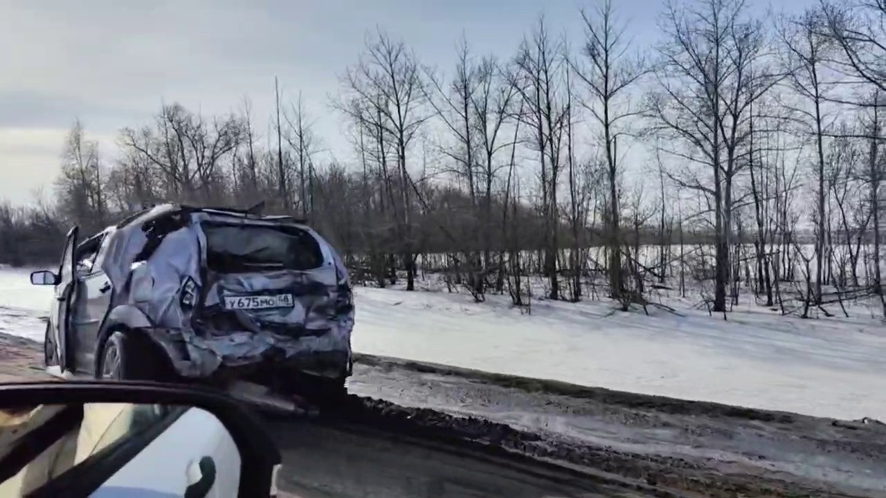 Воронежскую трассу сковала пробка из-за смятой в ДТП легковушки – Новости  Воронежа и Воронежской области – Вести Воронеж